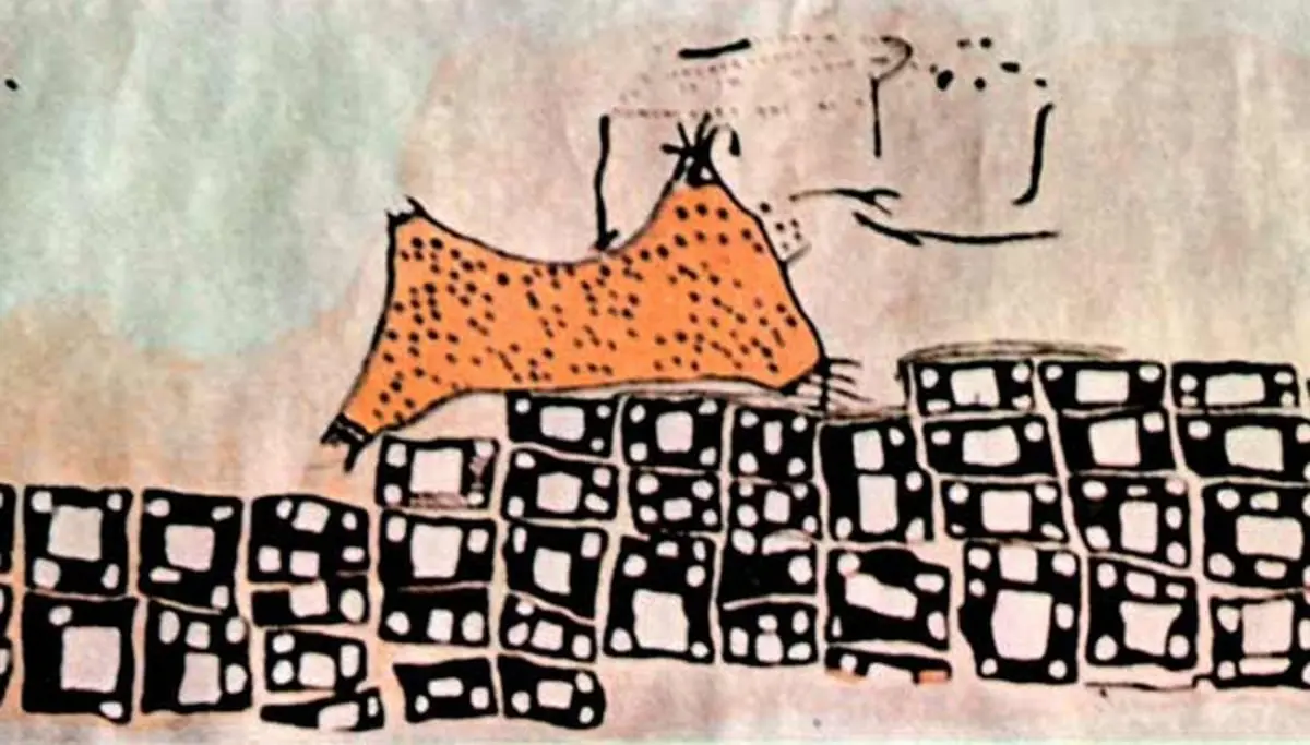de grottekening van Çatalhöyük1