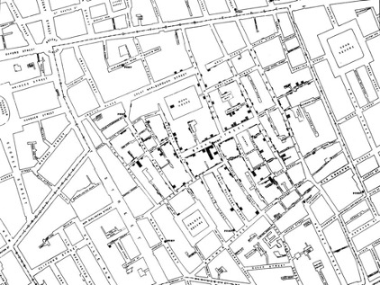 John Snow’s London Cholera Map